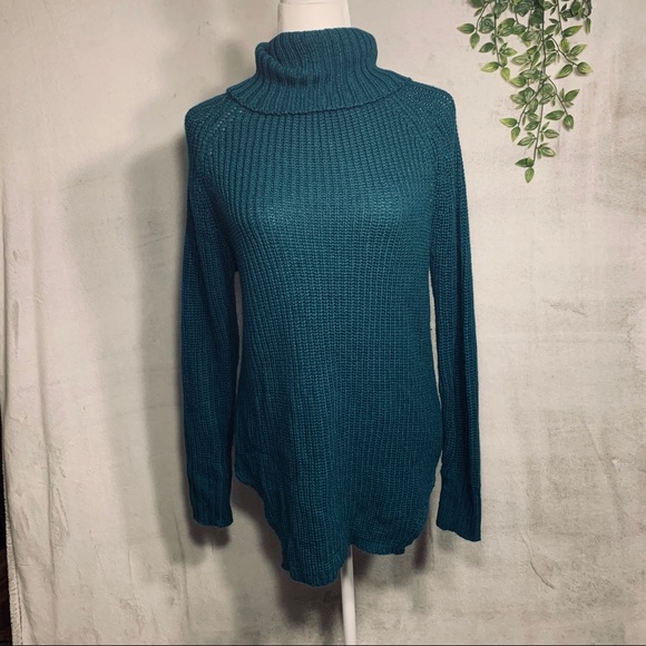 Wet Seal Sweaters - Wet Seal | Long Teal Sweater